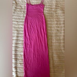 SKIMS Fits Everybody Lace Long Slip Dress